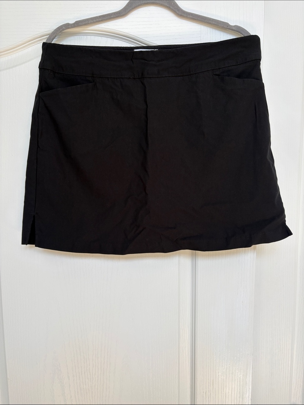 Lady Hagen Black Stretch Skort with Inner Lining